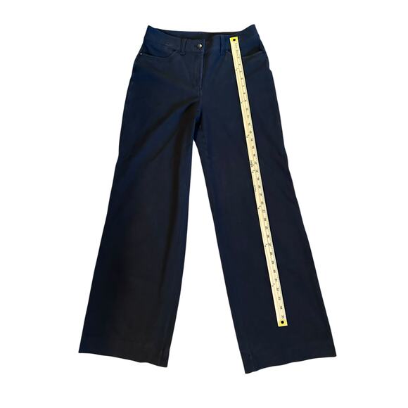 EUC Lululemon Women’s Black City Sleek 5 Pocket HighRise Wide Leg Pant Size 28 - Picture 9 of 10